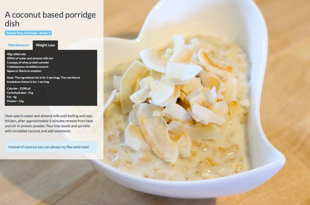 Coconut-porridge