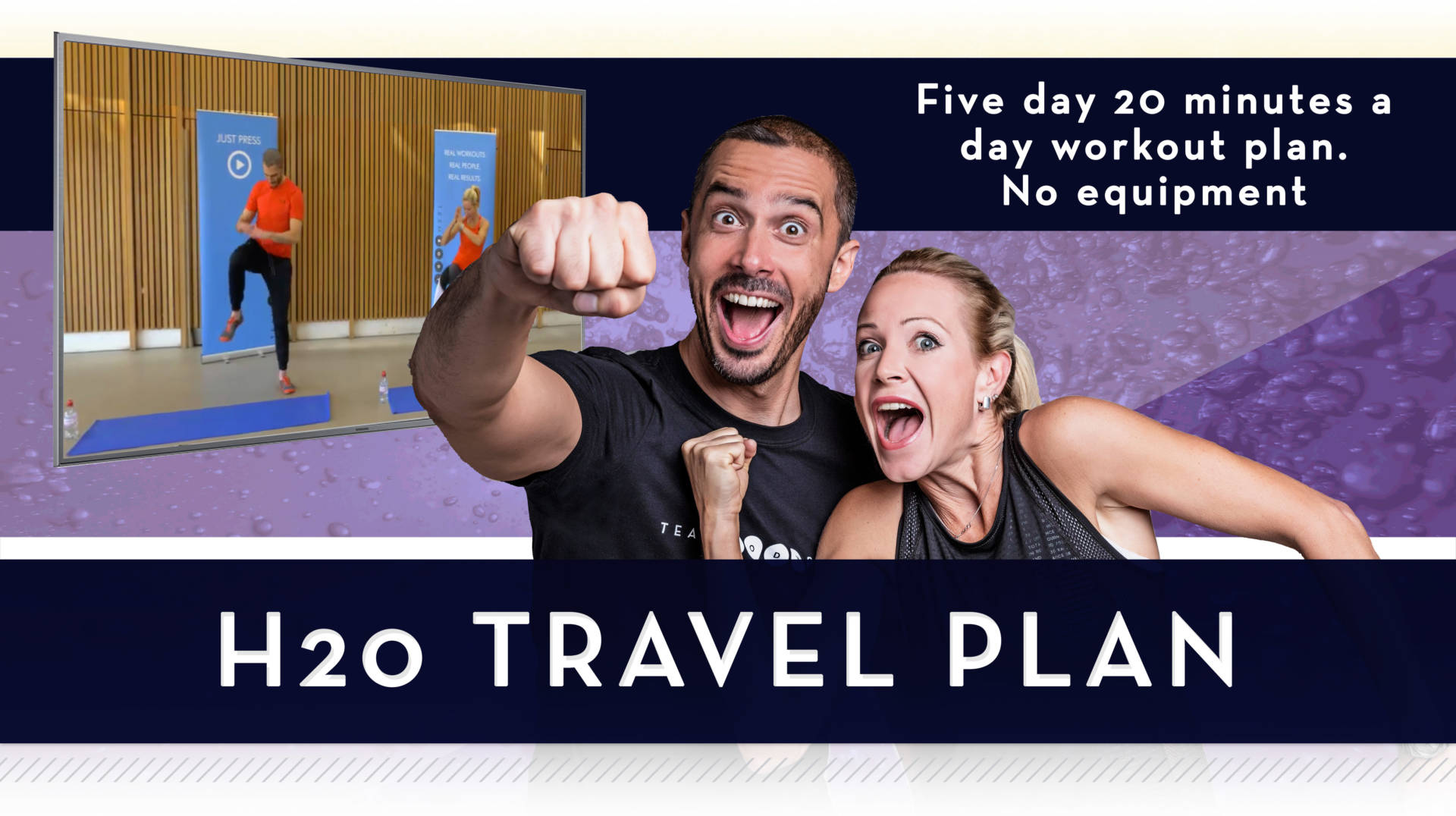 H20 Travel Plan dark blue